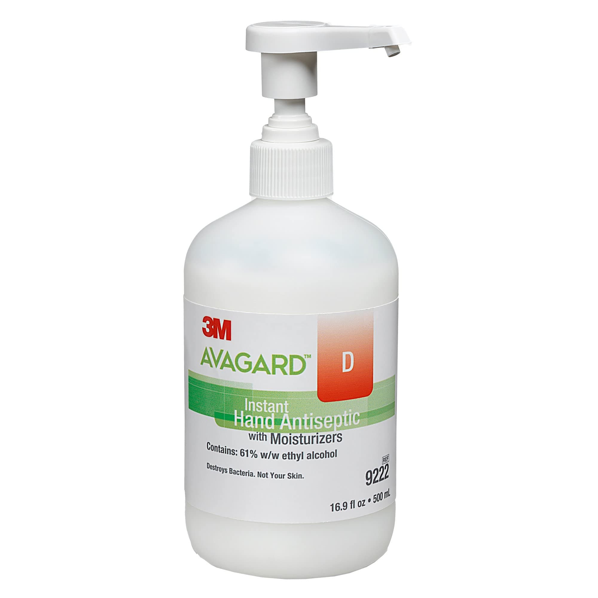 Avagard D 3M Healthcare Sanitizer Hand Gel with Moisturizer, 16.9 Fluid Ounce, White (9222)