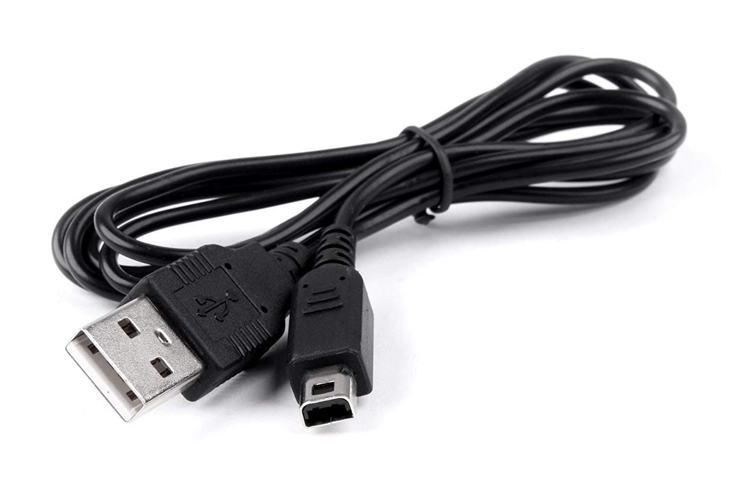 New World USB Cable Power Charging Cable for Nin-tendo 3DS DSi DSi XL 3DS XL 2DS, Black
