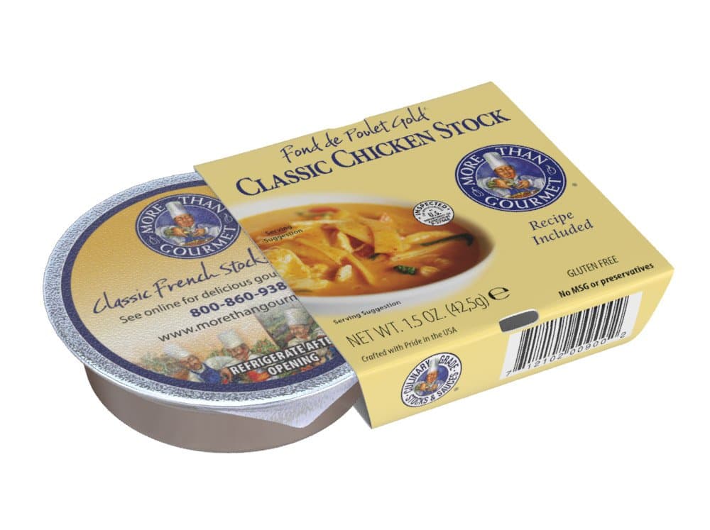 More Than Gourmet Fond De Poulet Gold Chicken Stock, 1.5-Ounce Packages (Pack of 6)