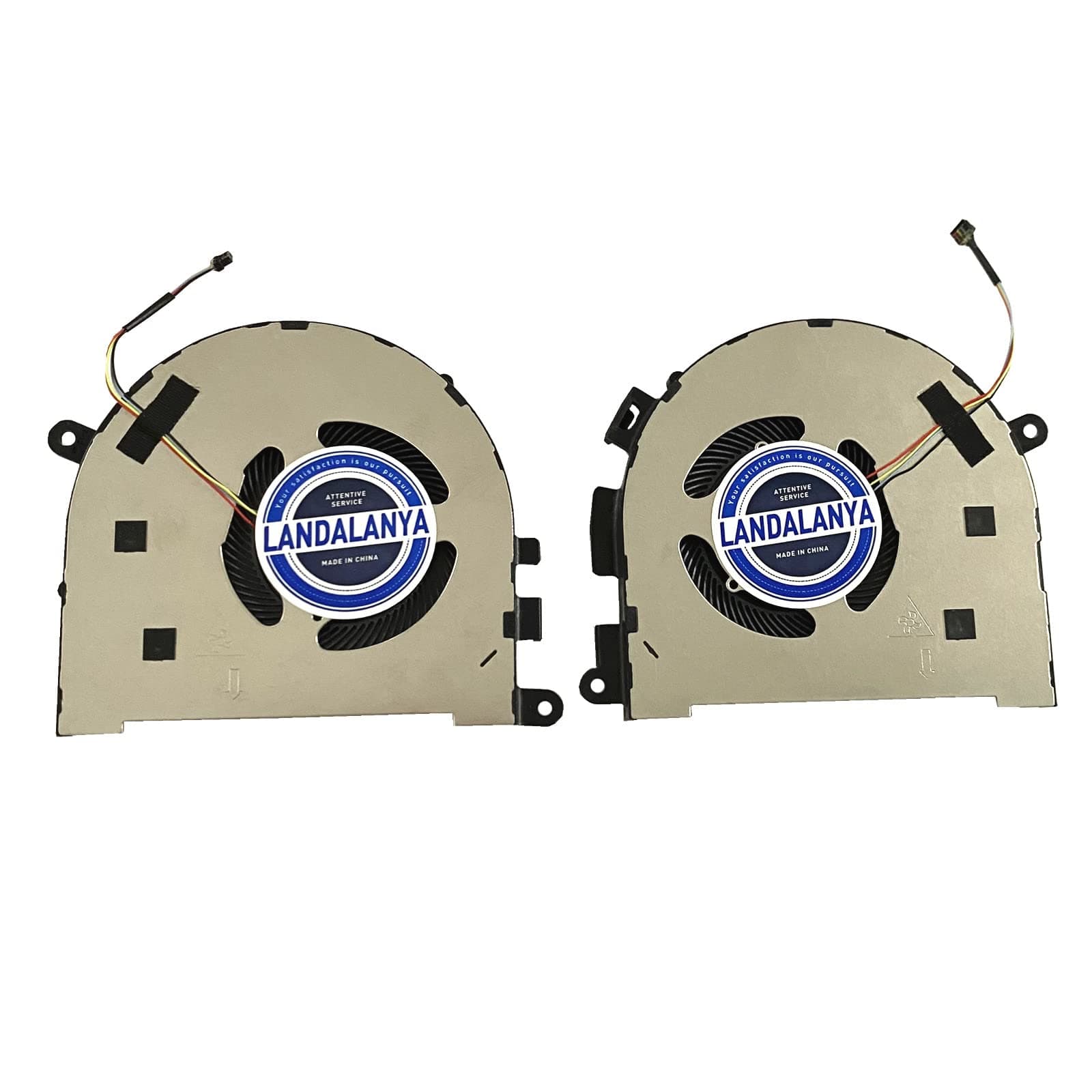 LANDALANYA Replacement New Laptop CPU and GPU Cooling Fan for Lenovo Yoga C940-15IRH Yoga 9-15IMH5 Series EG70050S1-1C040-S9A EG70050S1-1C030-S9A 5H40S19977 DC5V 0.50A Fan