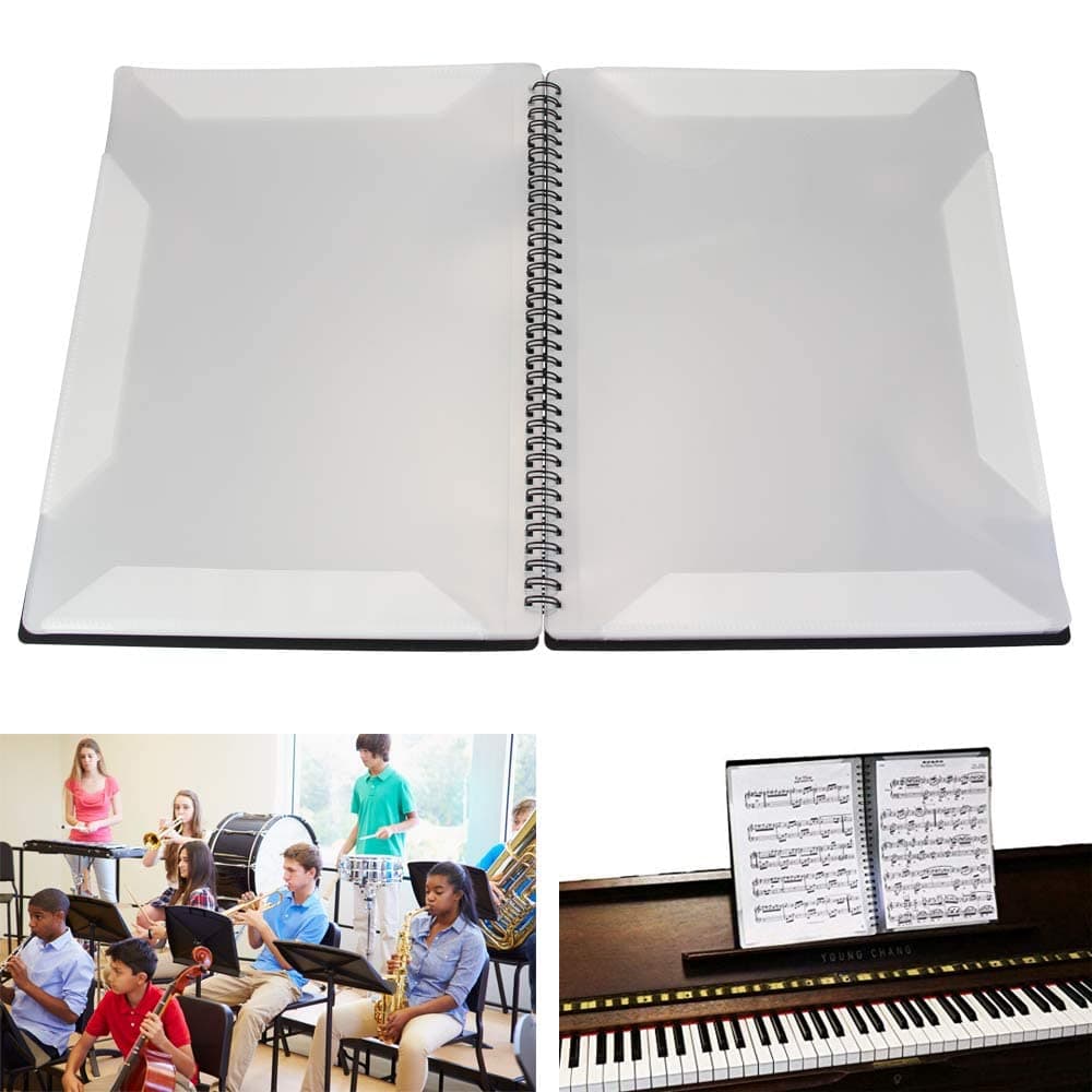 TERRIFI A4 Size Music Sheet File, Music File Folder, Paper Storage Folder, Creative Change Spectrum Folder, Perfect for Musicians, Choirs