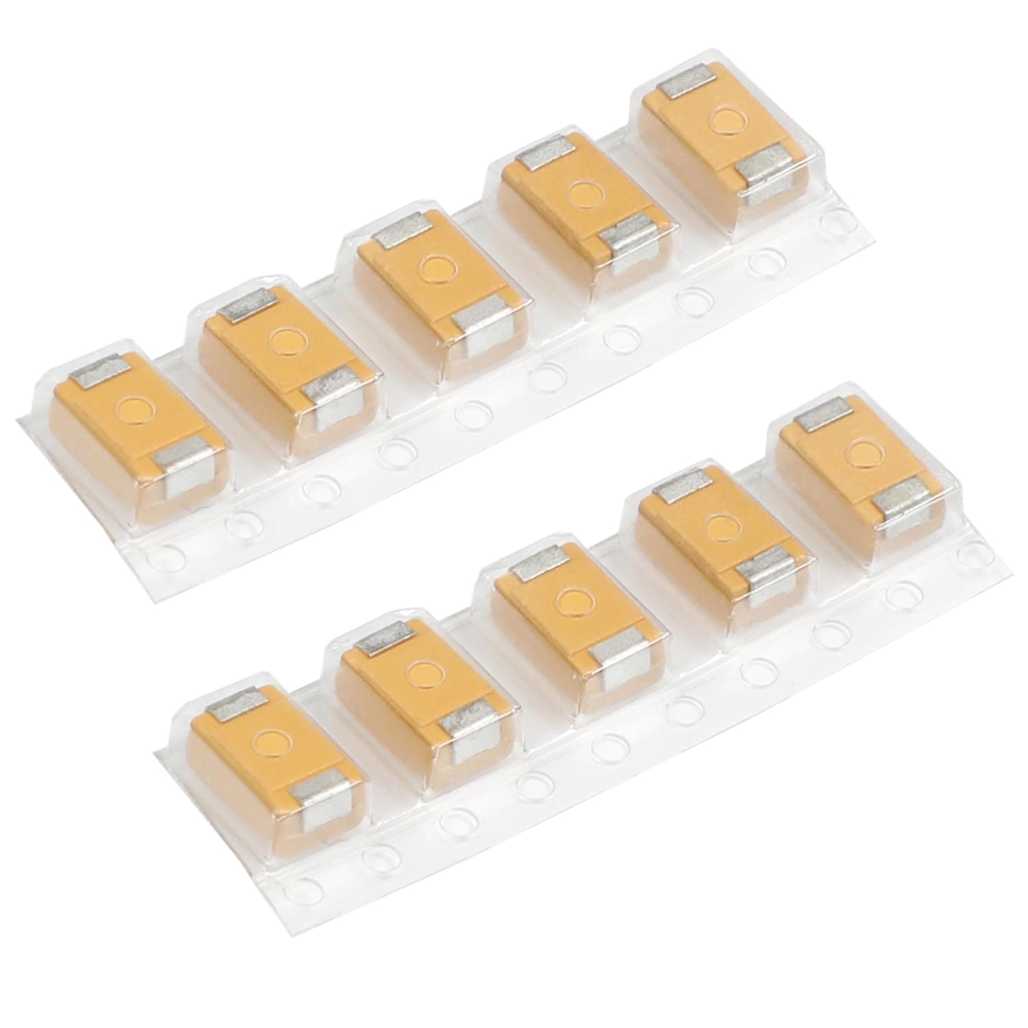 Fielect 10Pcs 470uF Tantalum Capacitor 470uF 6.3V SMD Tantalum Electrolytic Capacitor Patch/7343/D/470uF/6.3V Model