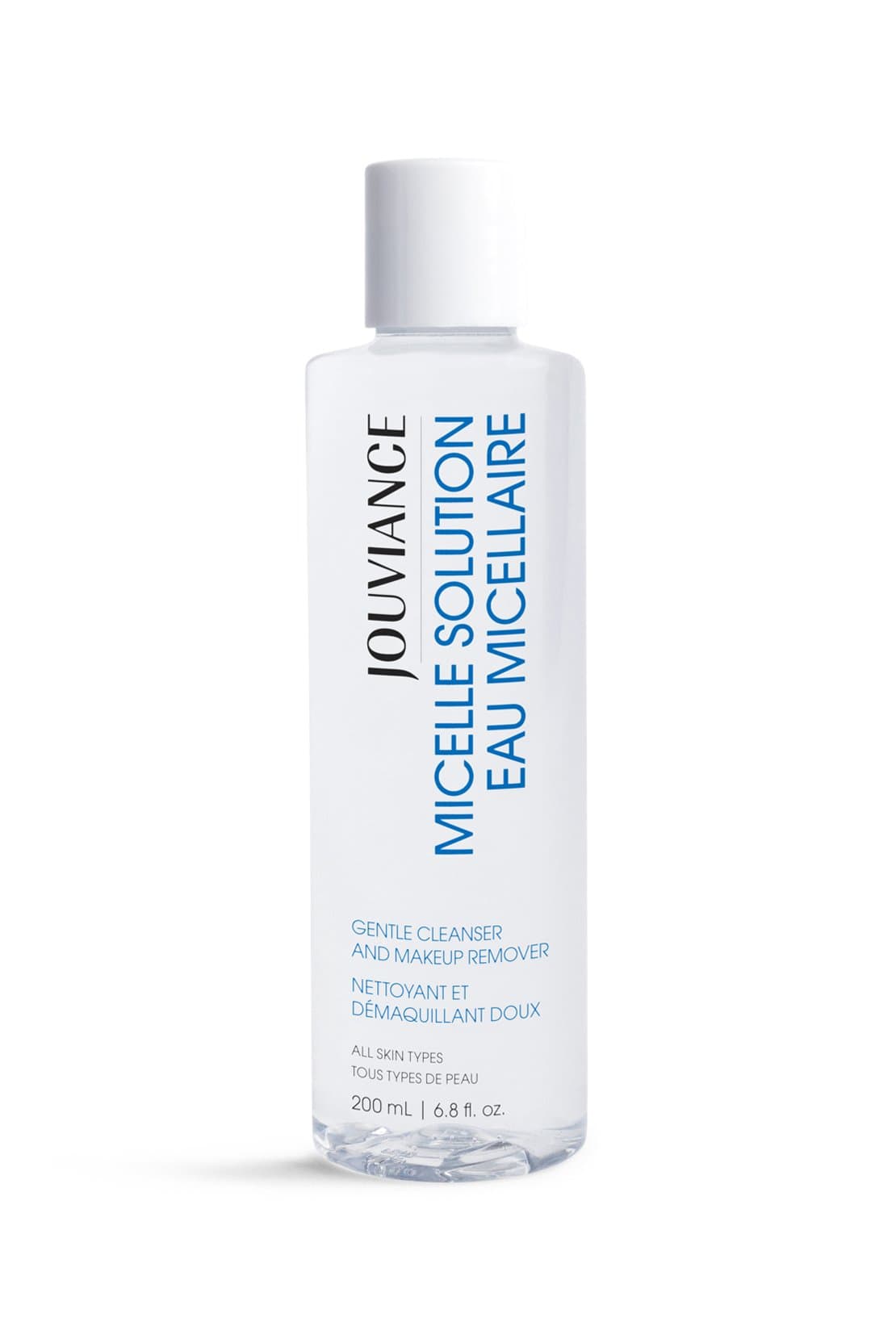 Jouviance Micelle Solution Gentle Cleanser and Makeup Remover, 6.8 OZ