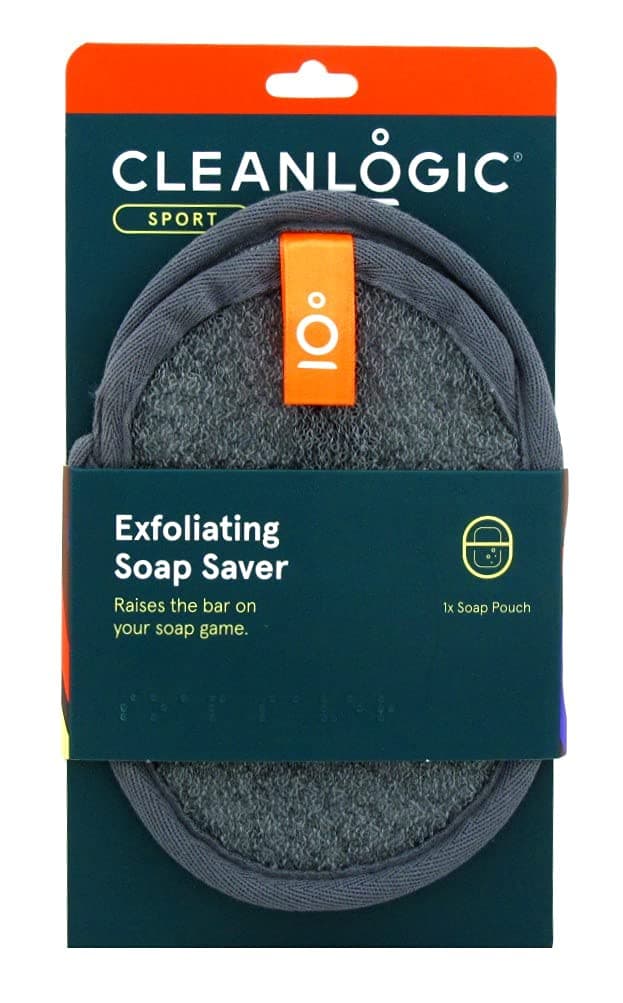 Cleanlogic Clean Logic Sport Exfoliating Soap Saver (Pack of 2)