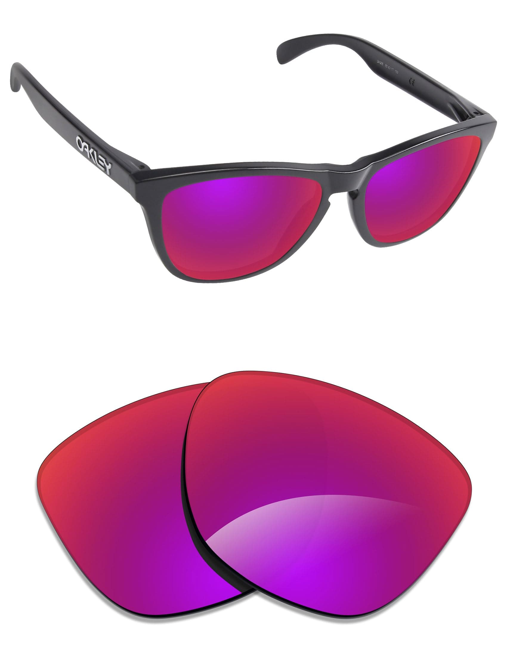 Alphax Polarized Replacement Lenses for Oakley Frogskins OO9013 Sunglasse - Options