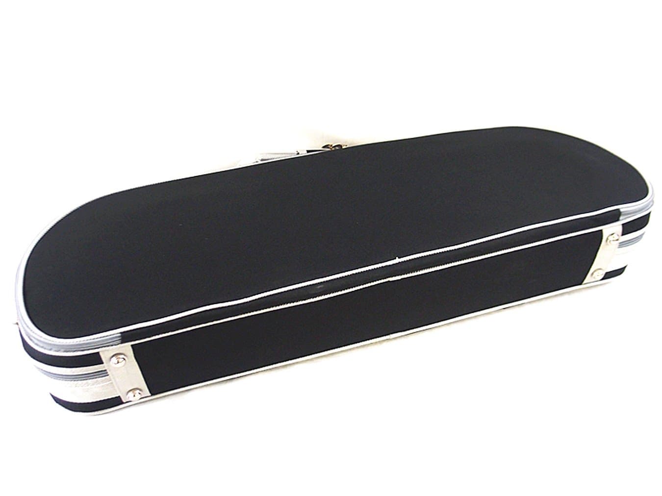 New 4/4 Enhanced/moon Shape Designed Violin Case + Free Violin Strings Set