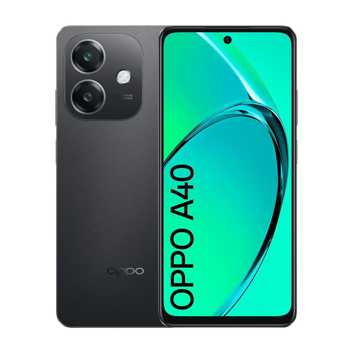 OPPO A40 CPH2669 6.67" LCD Smartphone QCM 6115 Pro 4GB RAM 128GB Storage Android Sparkle Black - CPH2669-Black