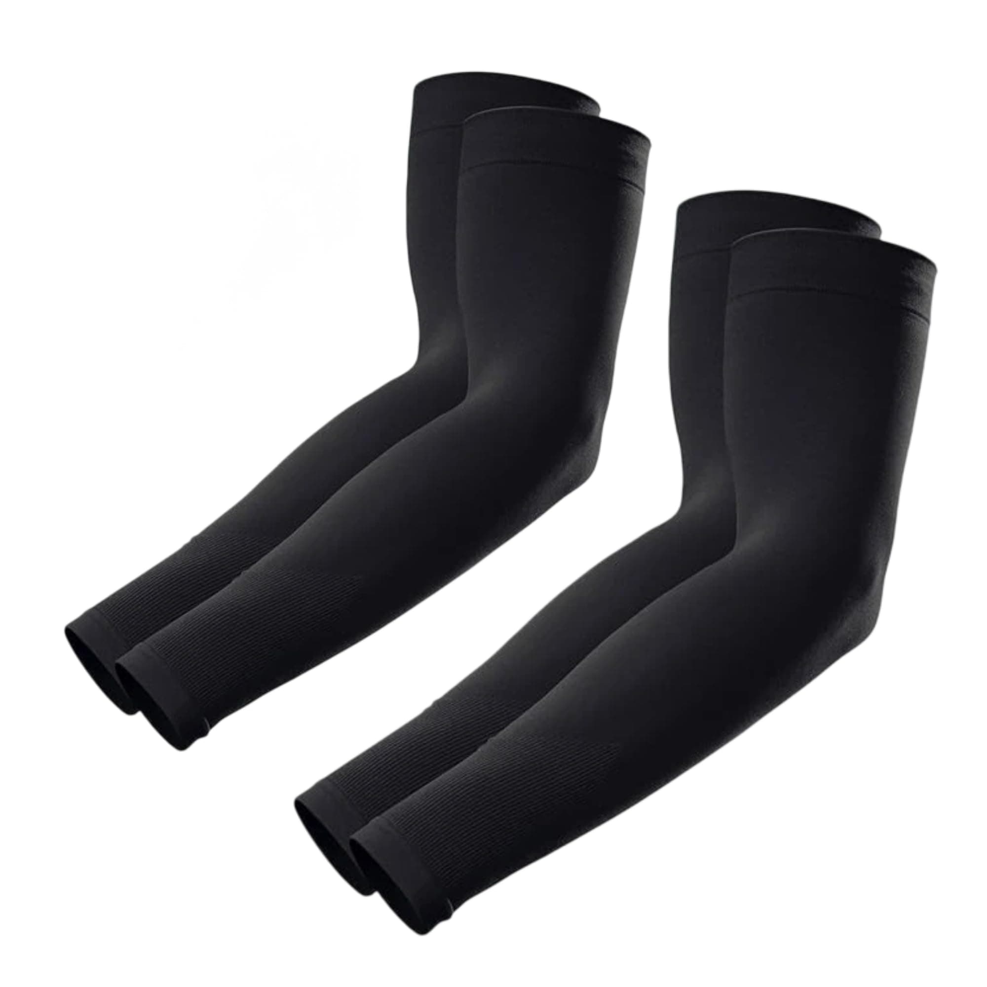 2 Pairs Arm Sleeves Compression UV Protection Cooling Sun Sleeves Tattoo Cover Up Basketball Arm Sleeves Football