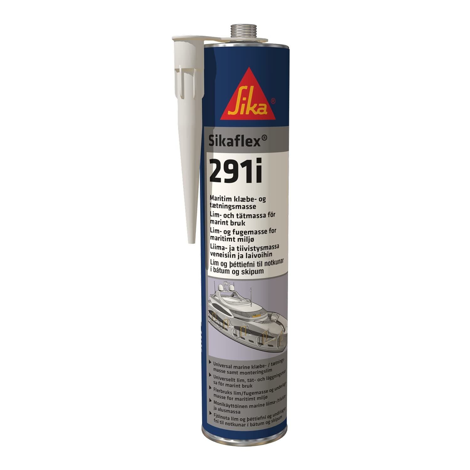 Sikaflex 291i – Marine Sealant and Adhesive – Specifically Designed for The Marine Market – Solvent Free – Black – 300ml Cartridge