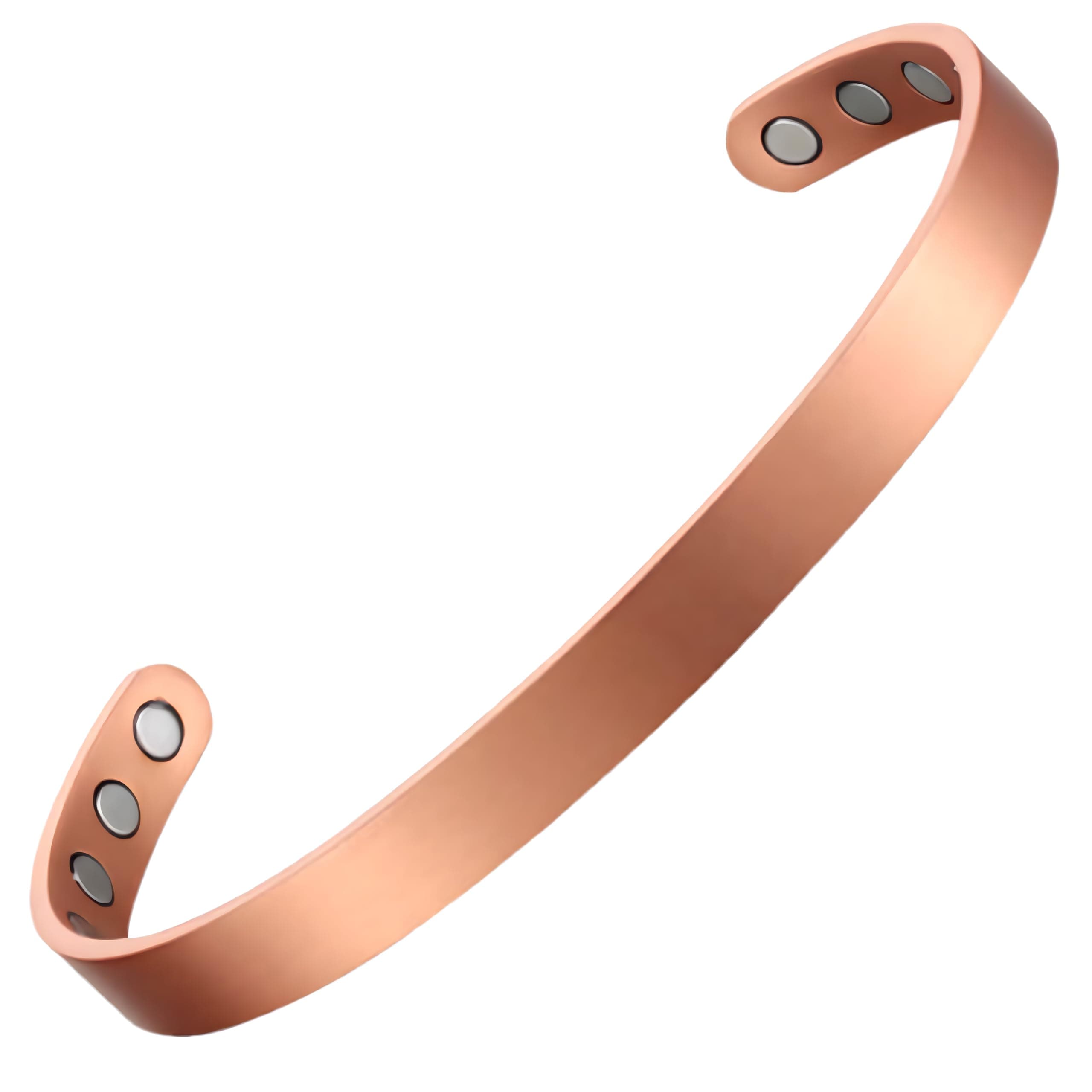 Minimalist Design Magnetic Field Cuff Bracelets for Men & Women - Ultra Strength - Adjustable