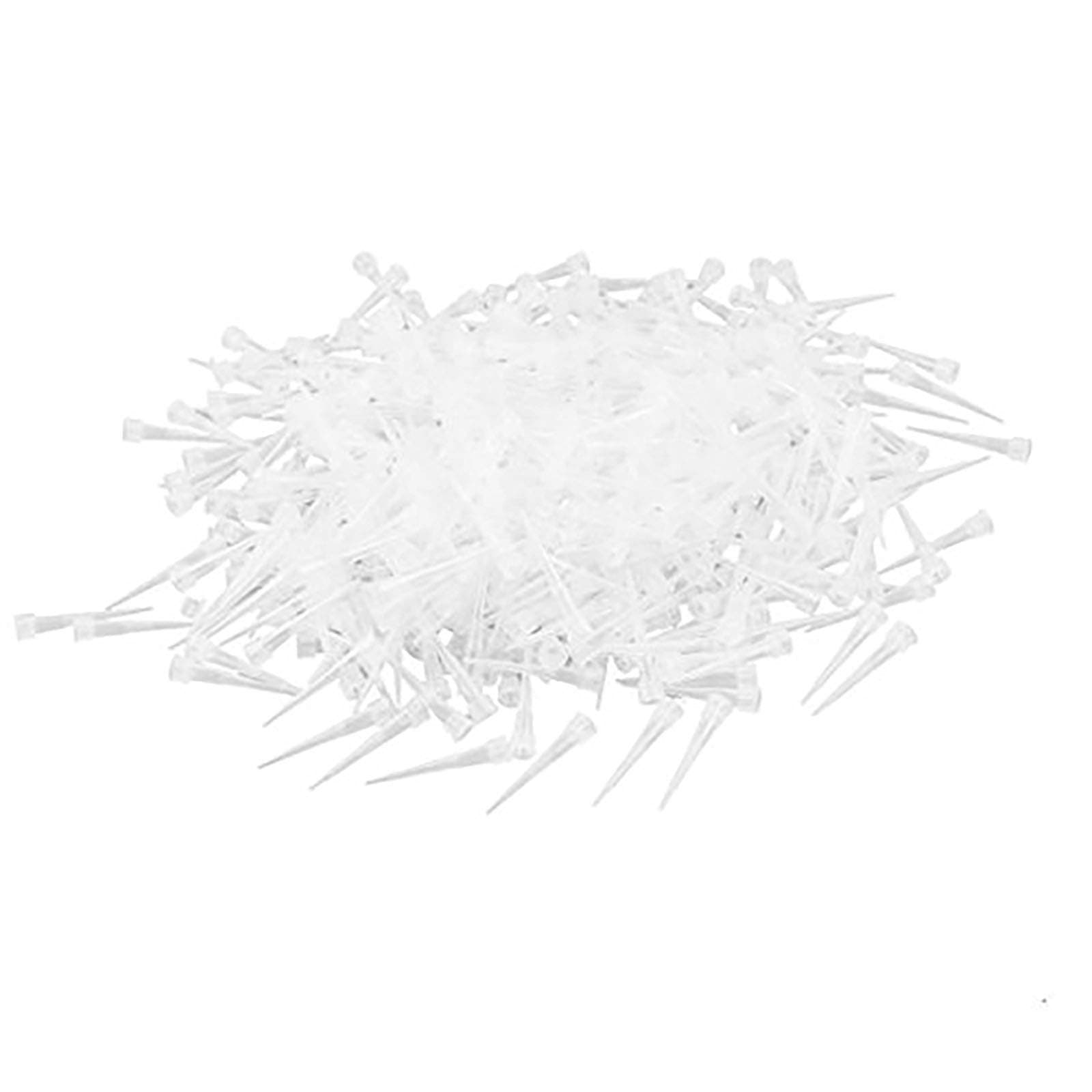 Copapa 1000 Pcs Clear White Laboratory 10UL Lab Liquid Pipette Pipettor Tips for transfering Small Quantities of Liquids