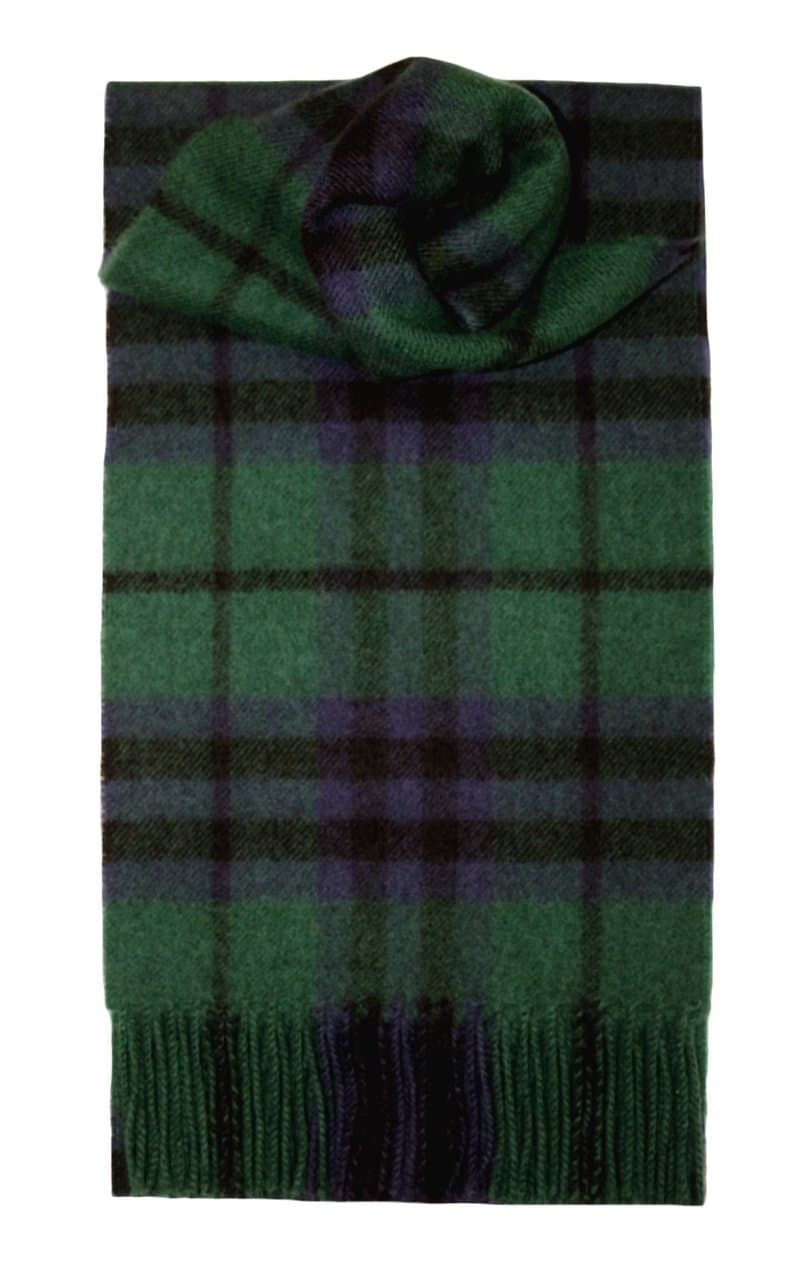 Lochcarron Keith Tartan Lambswool Scarf