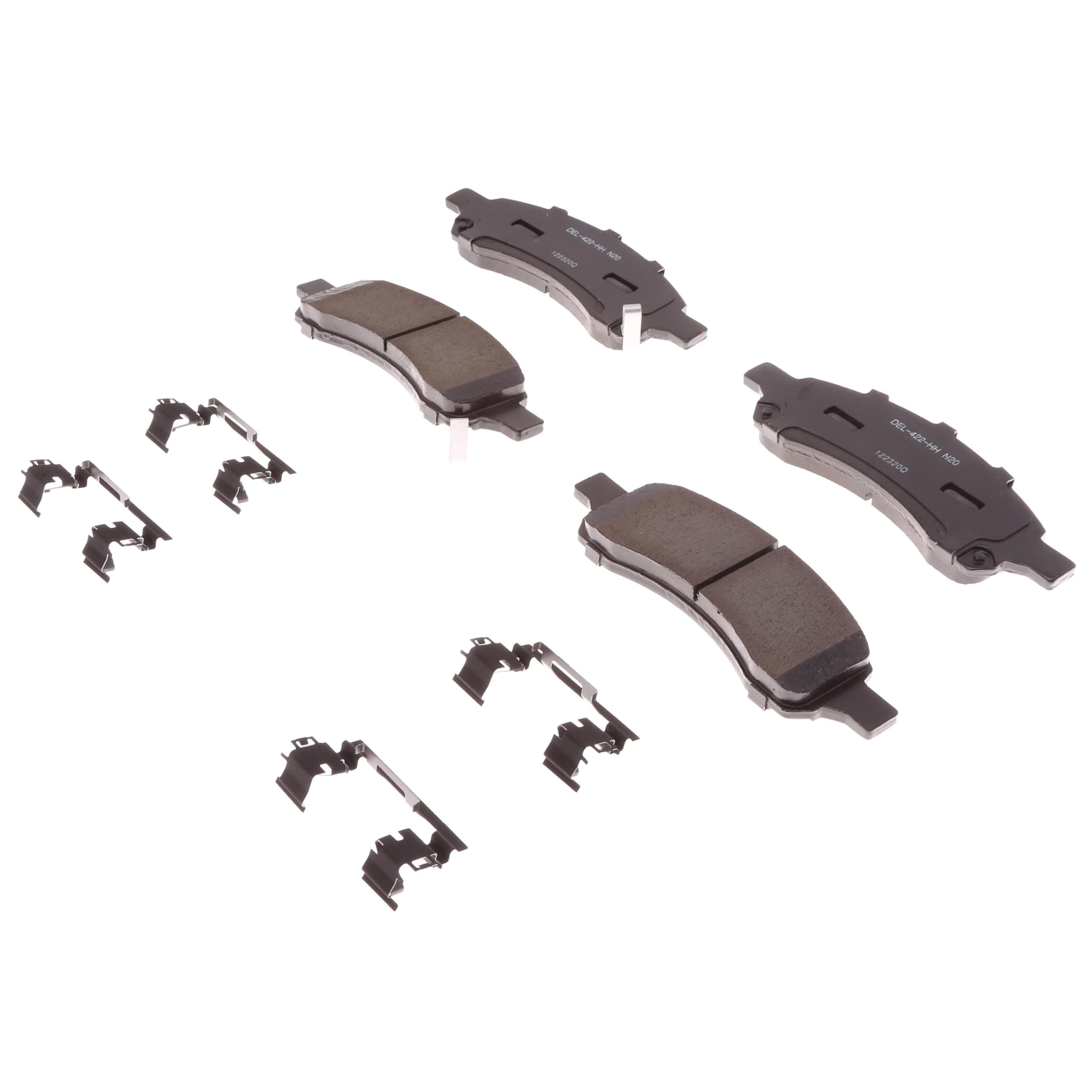 ACDelco Professional 17D1169ACHF1 Ceramic Front Disc Brake Pad Set with Clips