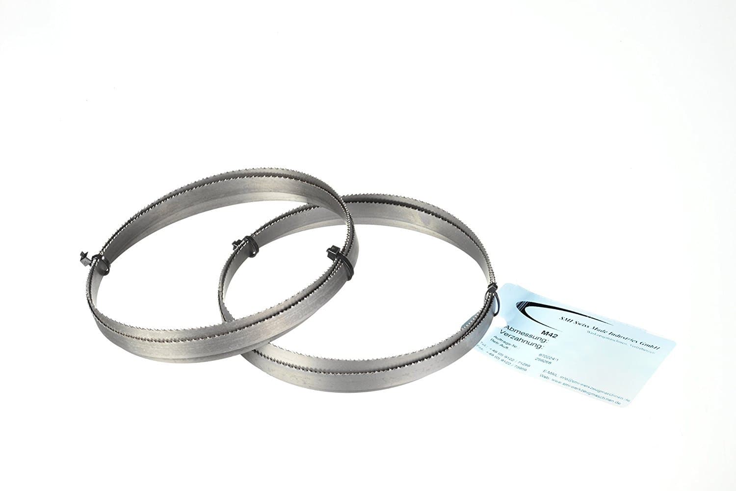 SET of 2 Bi-Metal Metallsägeband 42 M Dimensions: 1440 x 0,65 x 10 MM 13 / 14 teeth per inch, for example, FEMI NG120XL ABSNG120–784 XL - 784, Berg &Schmid TBS 102 Alfra, speedy, Metallkraft