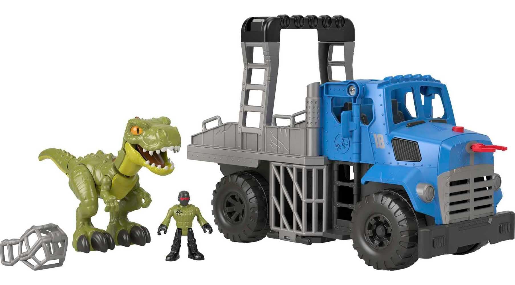Fisher Price Imaginext Jurassic World Dominion Break Out Dino Hauler