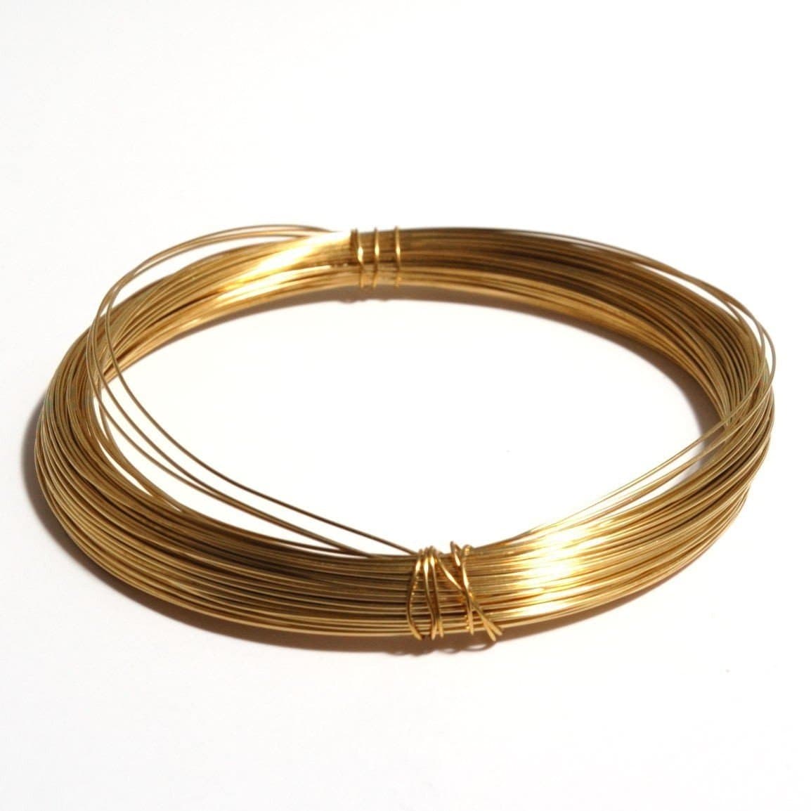 Unplated Brass Wire (3.5mm (7ga) x 1m)