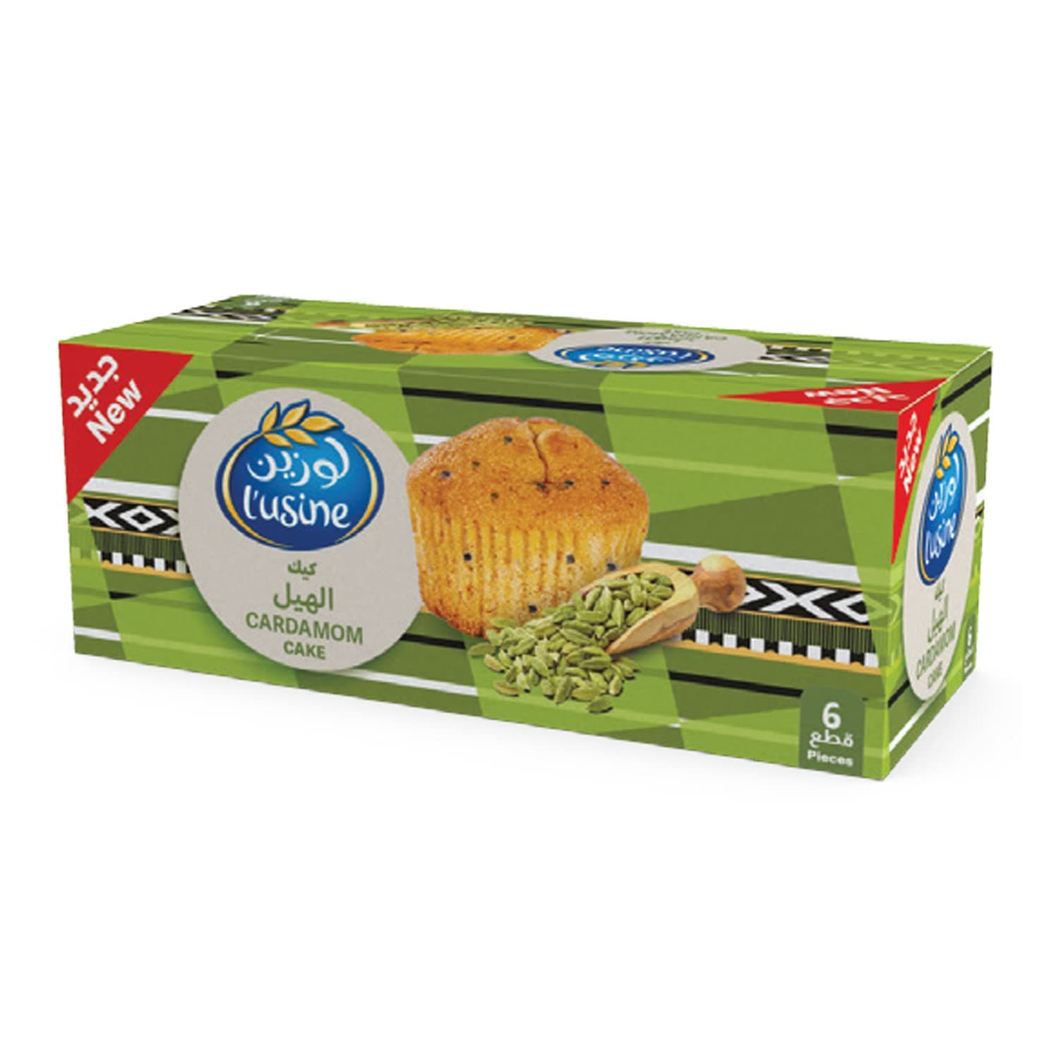 Lusine Cardamom, Cake 6 x 28 g