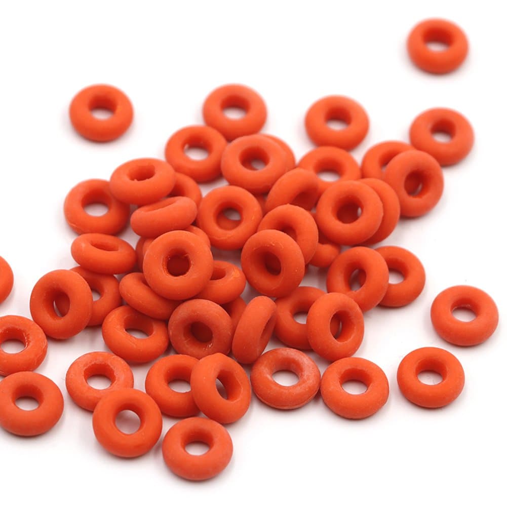 livestocktool.com 100 pcs Castration Bands Latex Ring for Sheep Pig Cattle Castration Pliers Tails Cutter Applicator