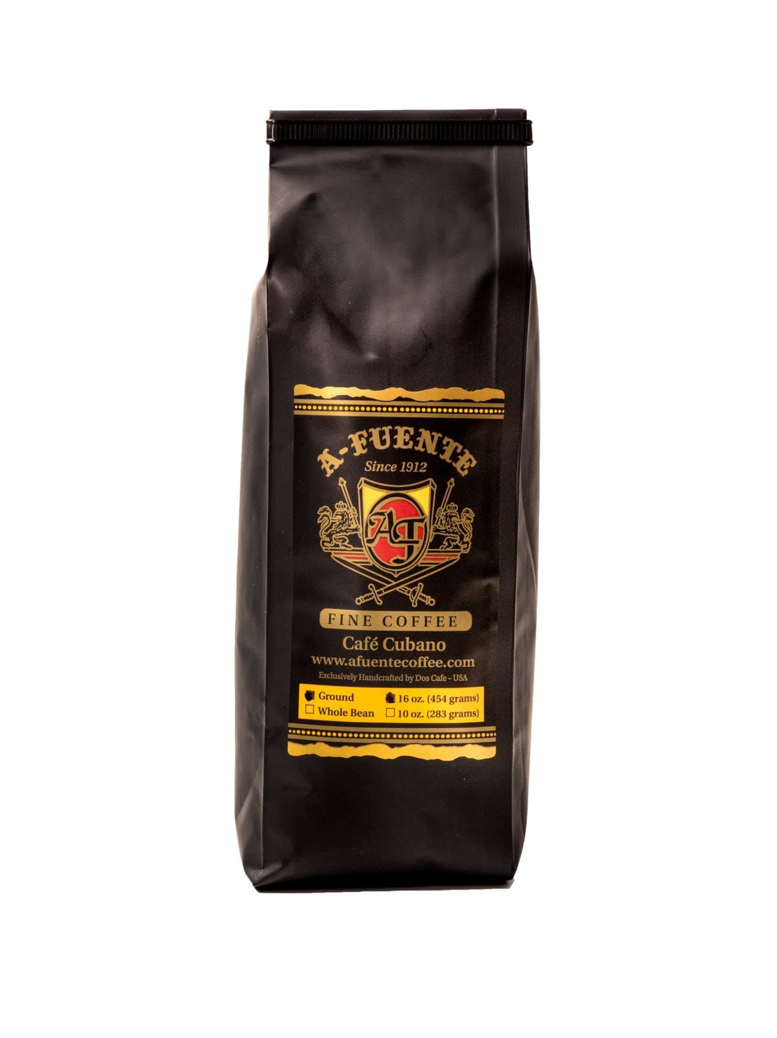 Arturo Fuente Whole Bean Coffee - Cafe Cubano Espresso Style (1 Pound)