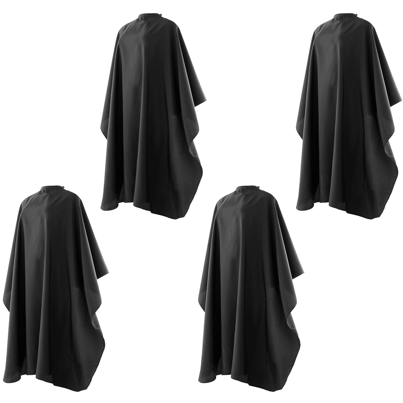 Hair Salon Capes with Snap Closure Waterproof Hairdressing Styling Hair Cutting Coloring Nylon Cape for Barber Hairdressers