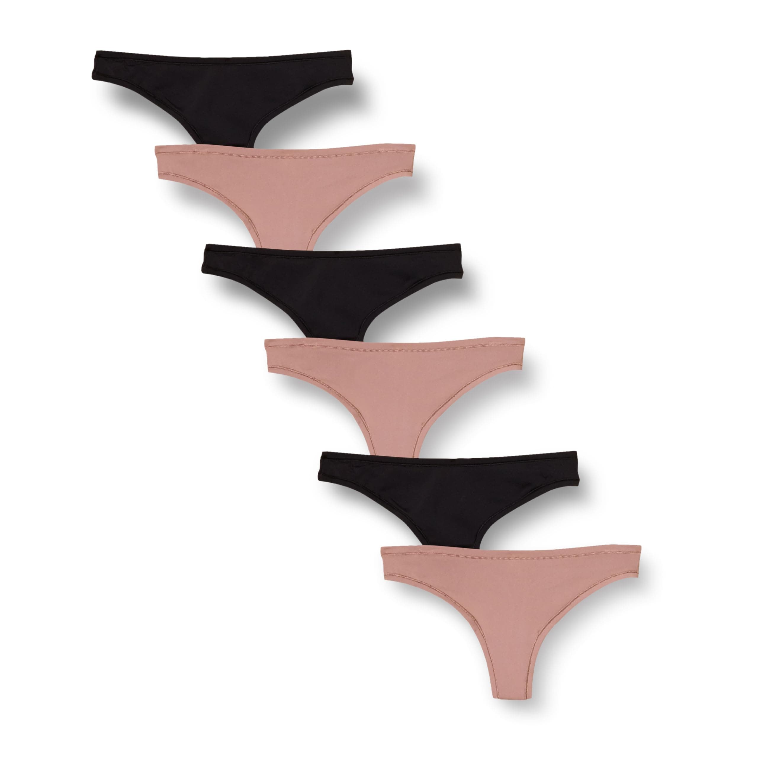 Sponsored Ad - Women's Microfiber Underwear (Hipster & Thong, Available in Plus Size), Pack of 6