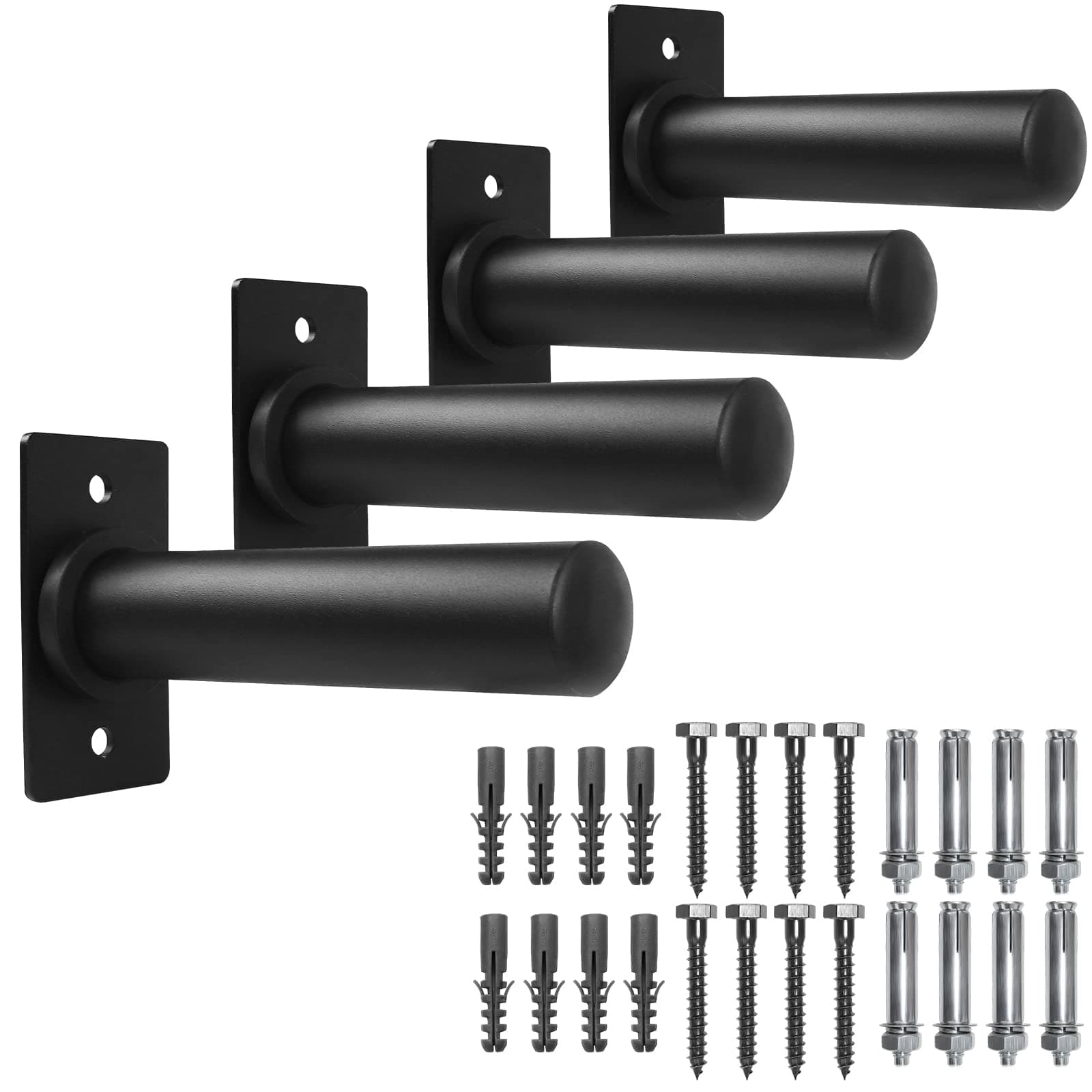 A2ZCAREWall Mount Weight Plate Holder – Fits 2” Olympic Weight Plates