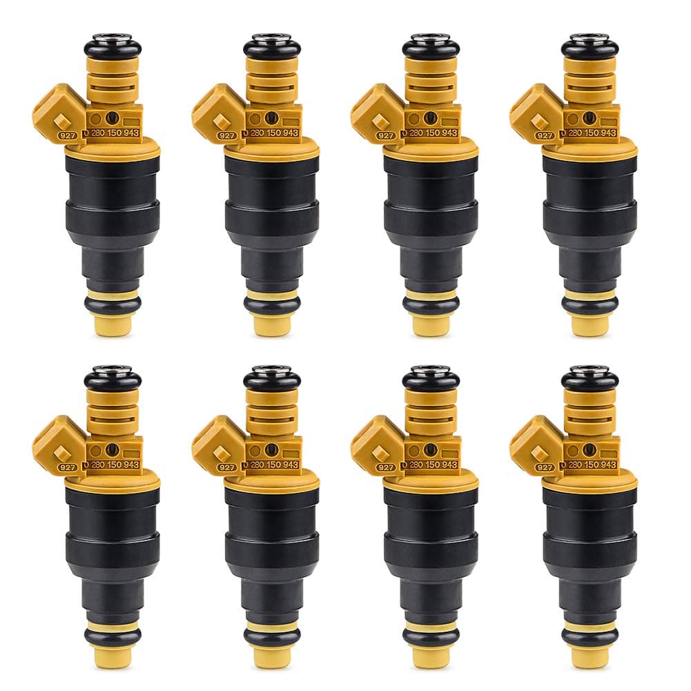 JDMON Fuel Injectors Compatible with Ford F150 E150 E250 E350 Mustang Excursion Expedition Lincoln Navigator Mercury Grand Marquis 4.6L 5.0L 5.4L 5.8L Replace 0280150943 0280150956 0280150718