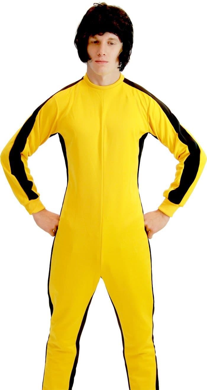 Game of Death Kill Bill Bruce Lee Jumpsuit Costume (X-Large)