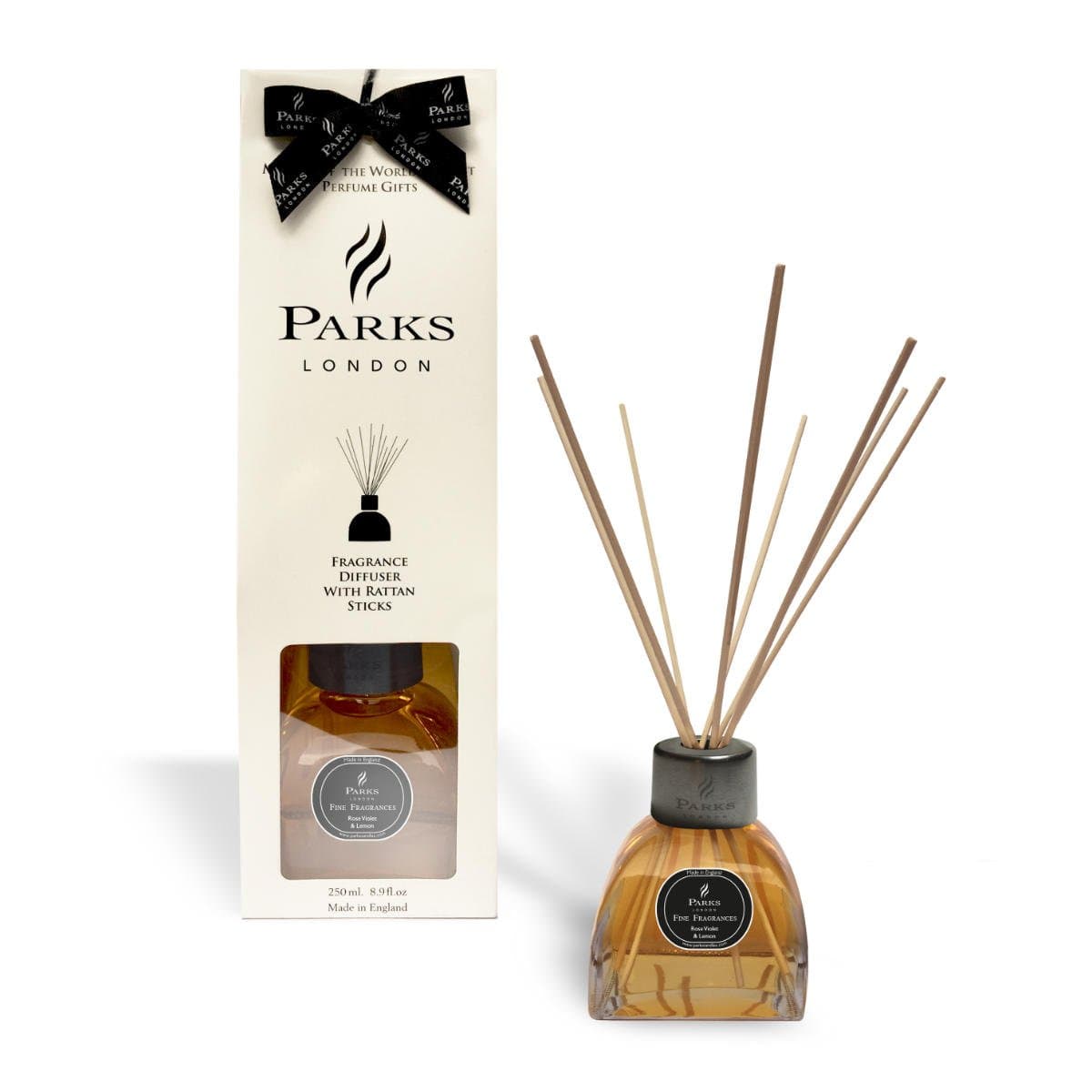 Parks London Fine Fragrance Diffuser 250 ml-Rose with Violet and Lemon