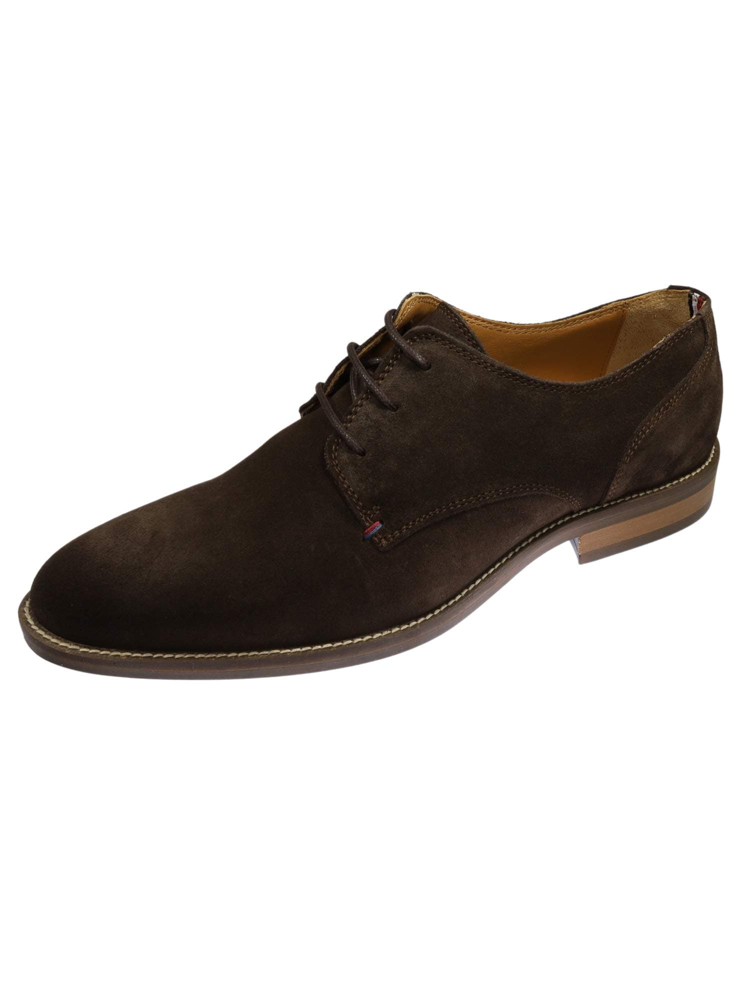 Tommy Hilfiger Men's Essential Suede Lace Up Derby Oxfords