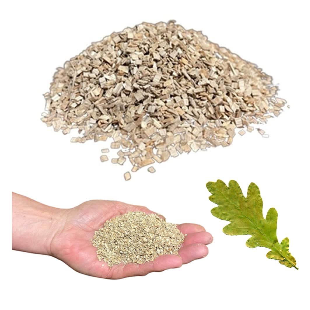 100g Oak Wood Chips - Fine (approx 2mm) for Hot Smokers/Smoking Ovens/Smoking Guns