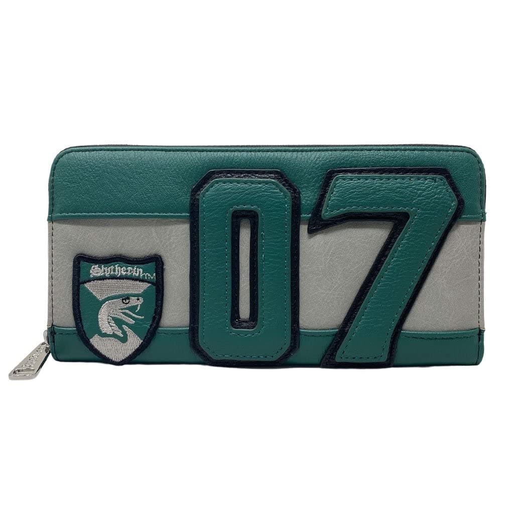 Harry Potter Wallet Draco Malfoy Slytherin Loungefly 21,5x11x2,8cm green gray black