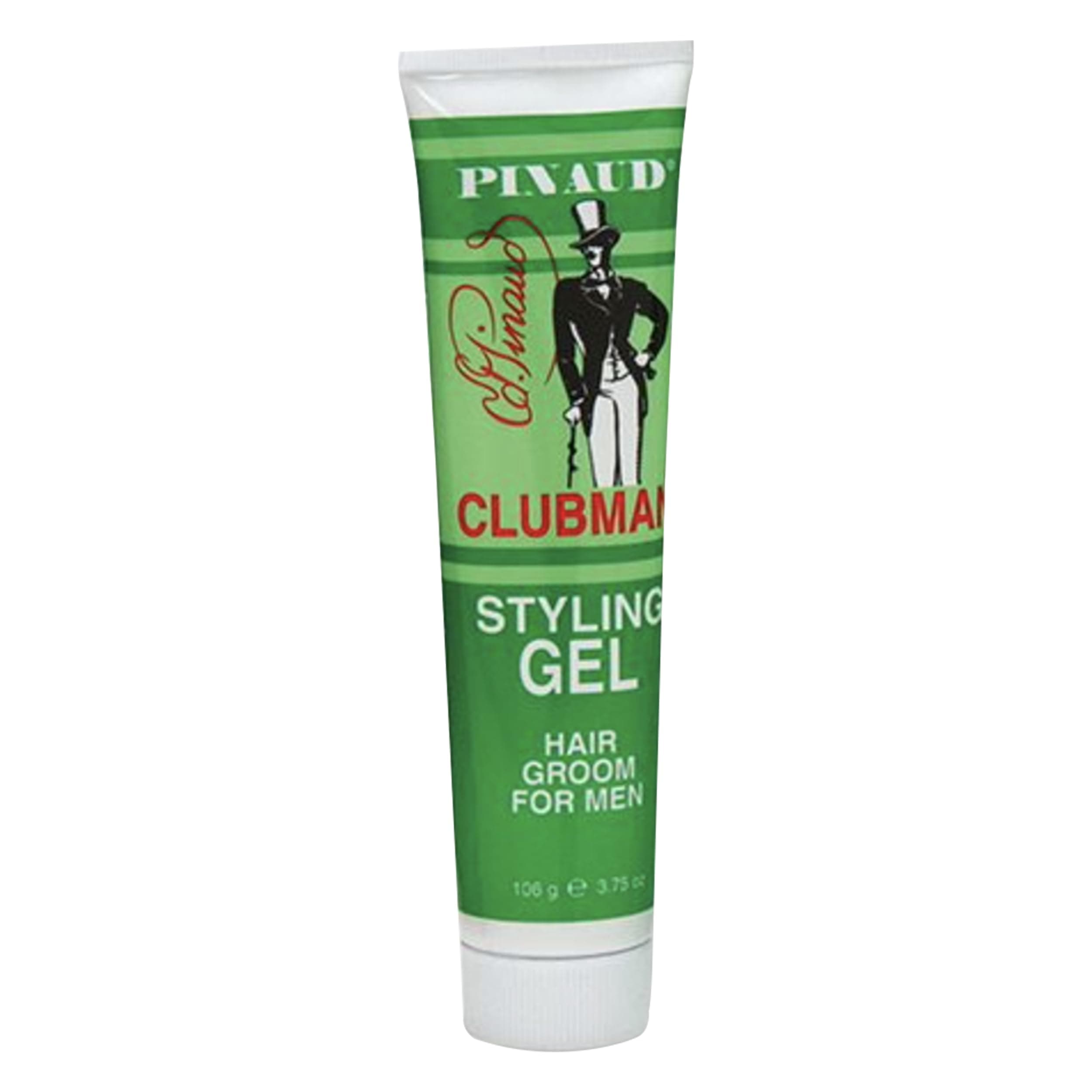 Pinaud Styling Gel Hair Groom for Men, Conditioning, Non-Greasy, 3.75 Fl Oz