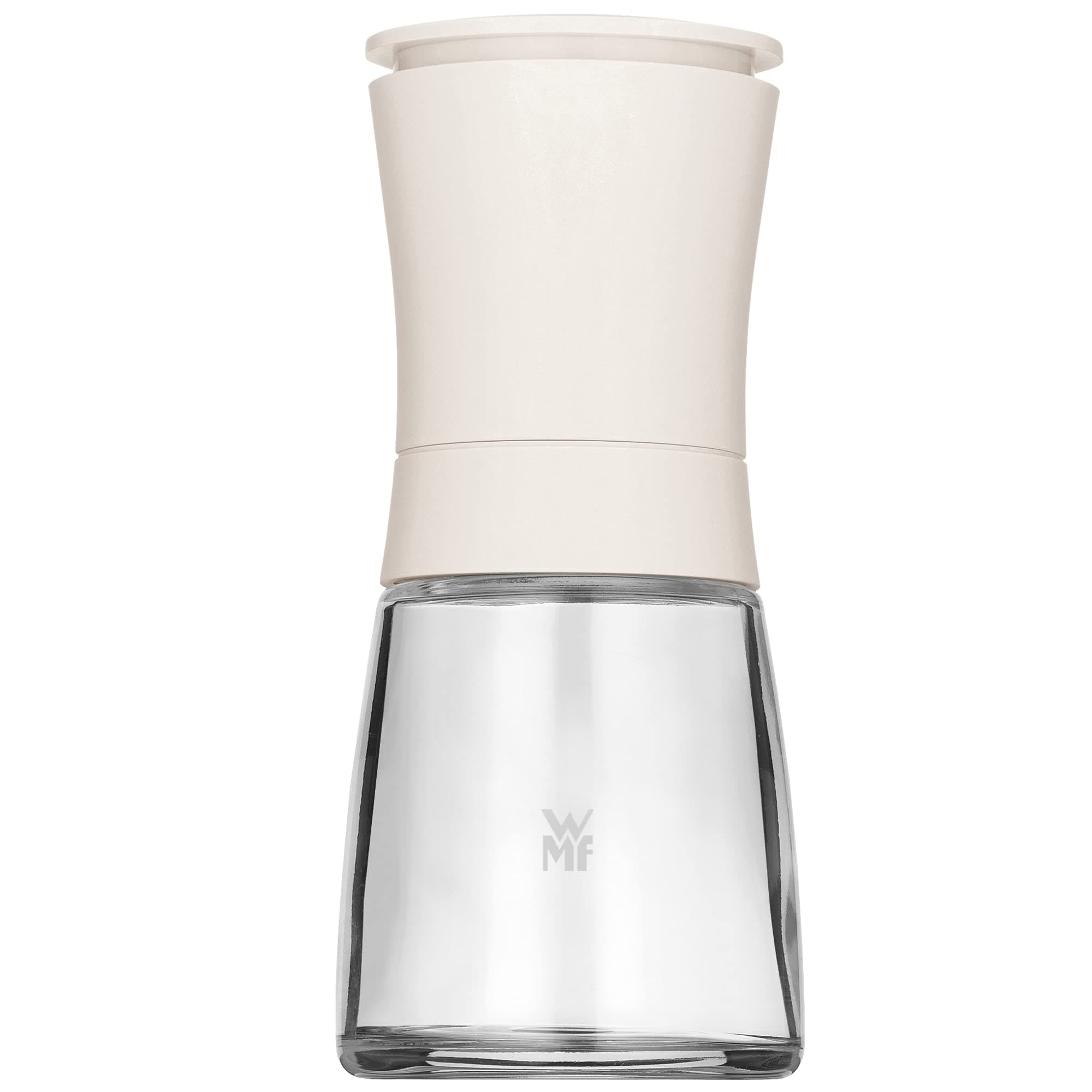 WMF 14 cm Spice Mill with No Contents, White Trend, Transparent