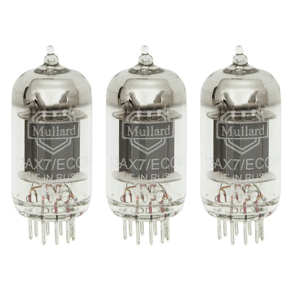 Brand New In Box Gain Matched Trio (3) Mullard Reissue 12AX7 Vacuum Tubes