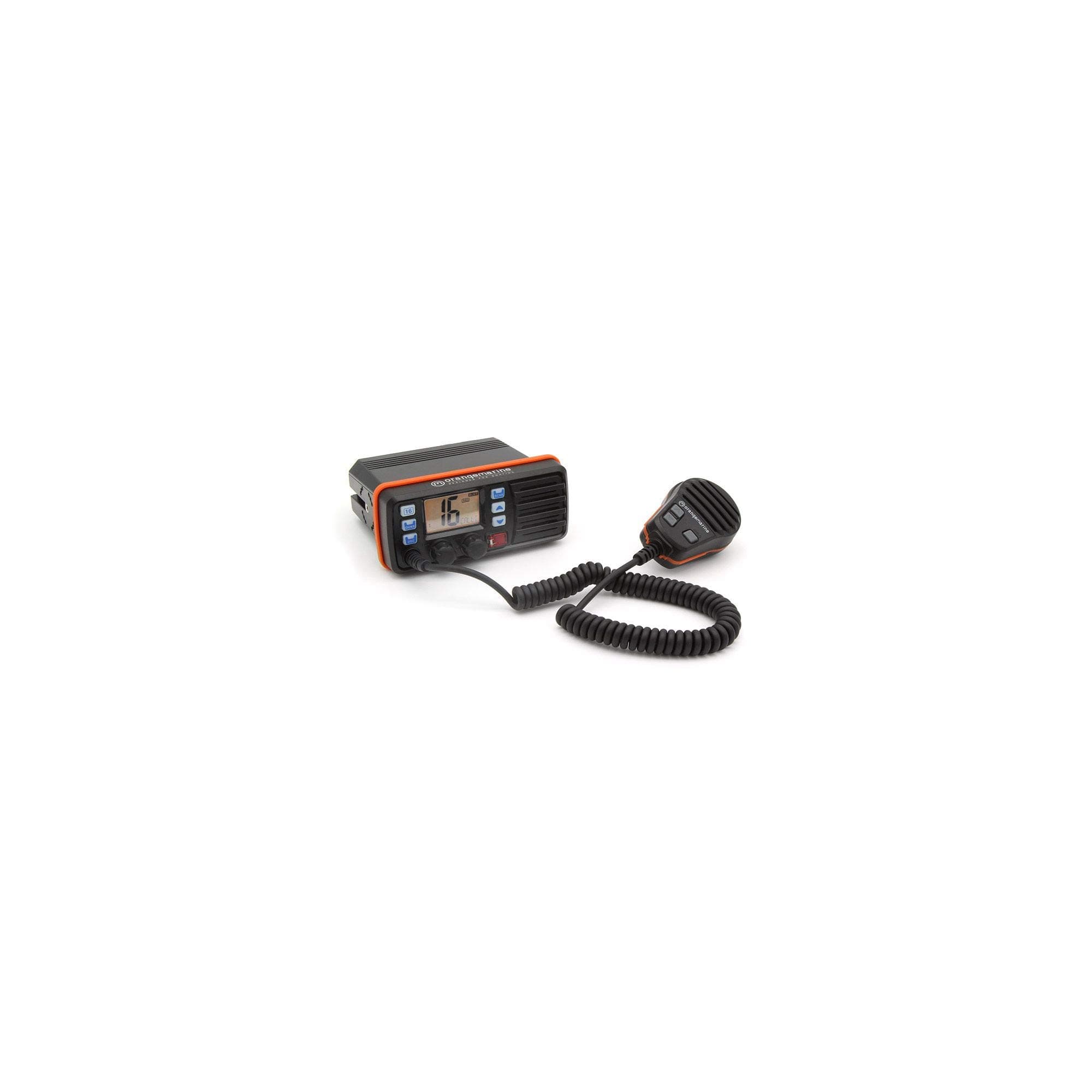 Orangemarine Vhf Radio Fixed Wp150, Black/Orange