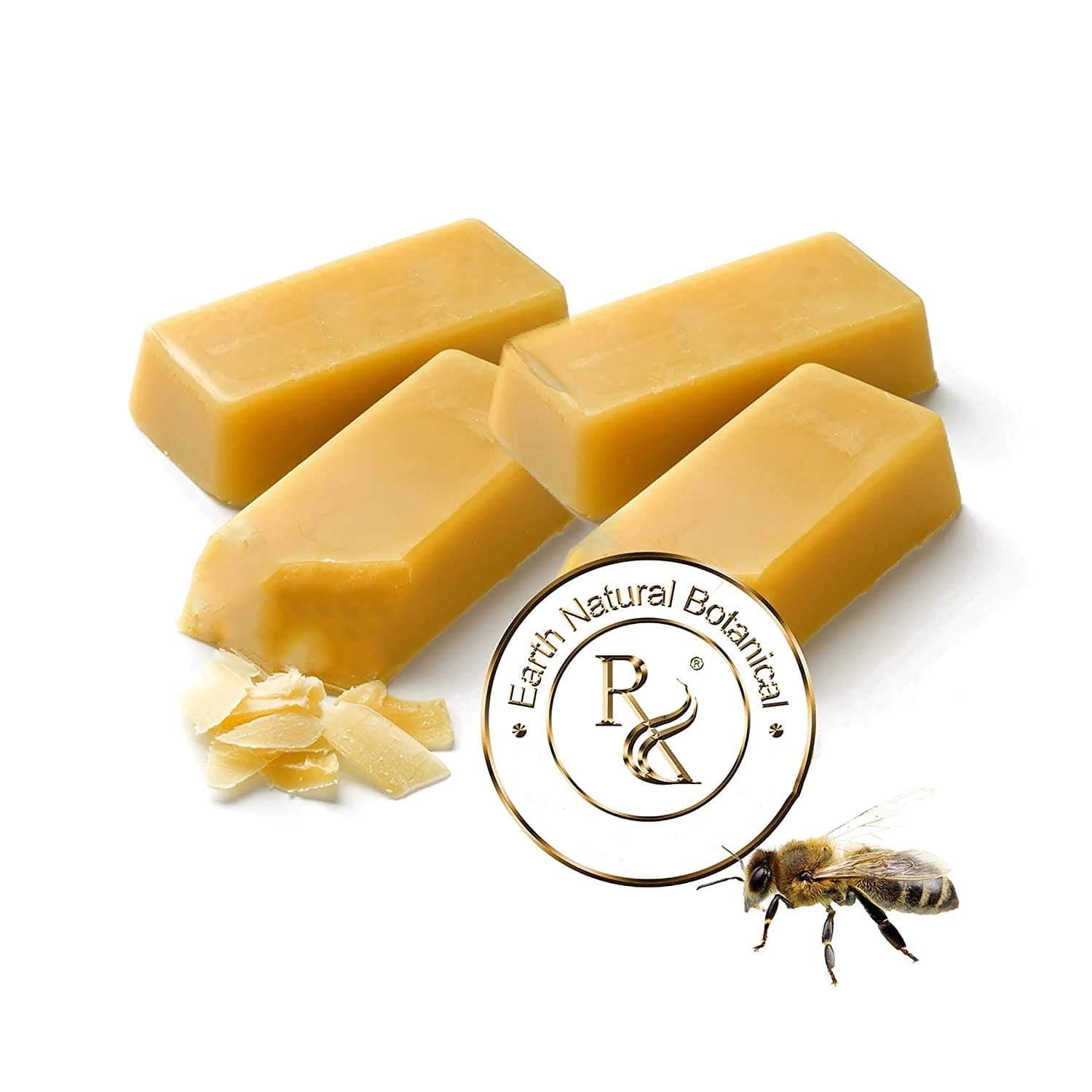 Beeswax | 4 (1 oz. bars or pastilles) 100% Pure Organic First Cappings Beeswax