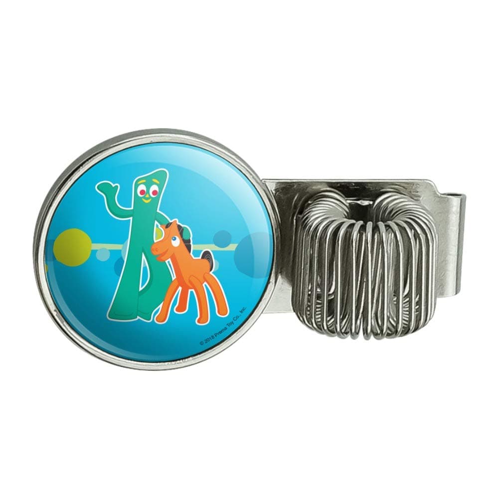 Gumby Pokey Bendy Buddies BFFs Pen Holder Clip Accessory for Planner Journal Appointment Book Diary Notebook