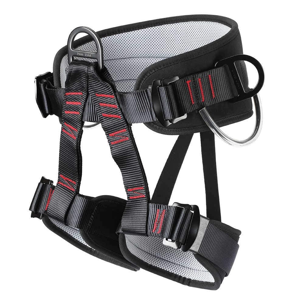 Climbing belts, Thicken Professional Safety Belt for Caving Rock Climbing Fire Rescuing Rappelling Tree and Outdoor Adventure Activities