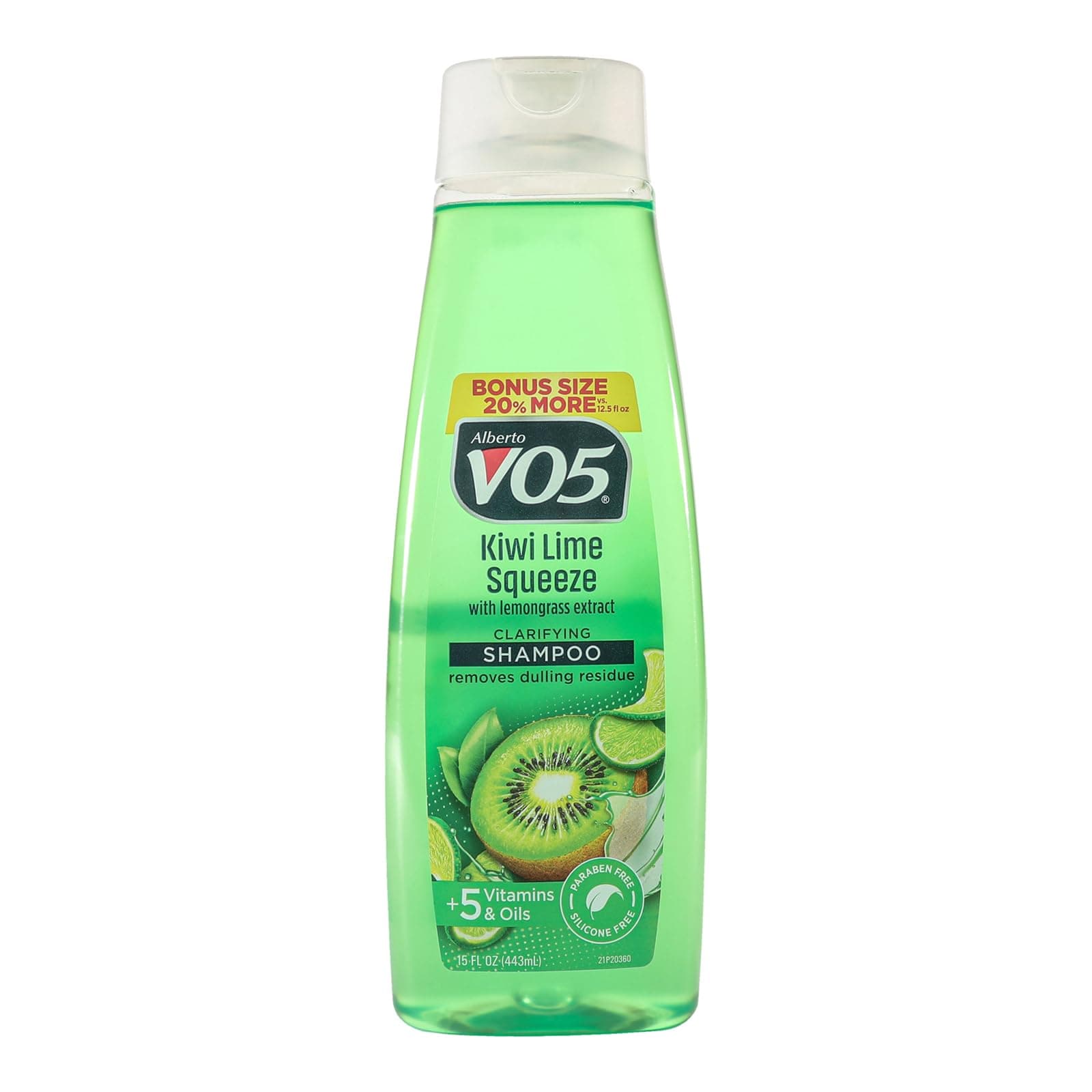 Herbal Shampoo For Normal Hair, Squeeze Kiwi Lime - 15 Oz