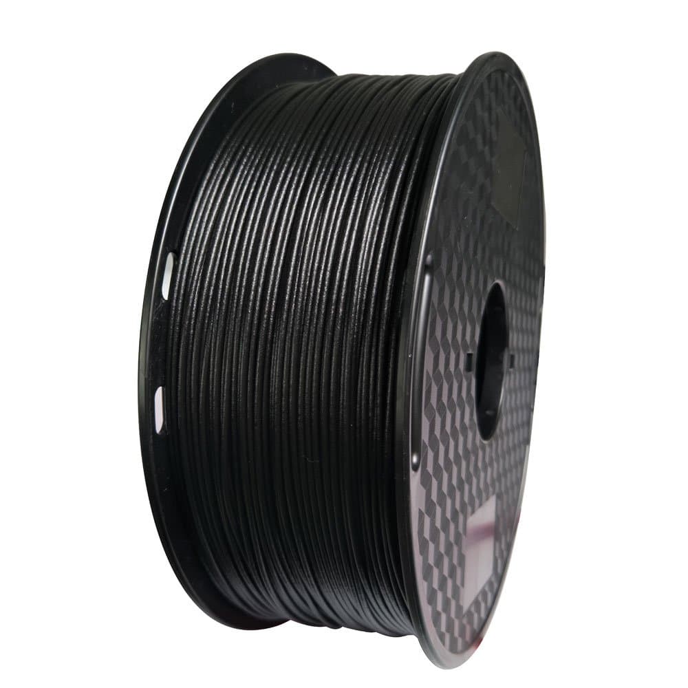 PP 1.75 mm Black 3D Printer Filament 1 KG Polypropylene Low Density Glass Filled Polypropylene PP Material