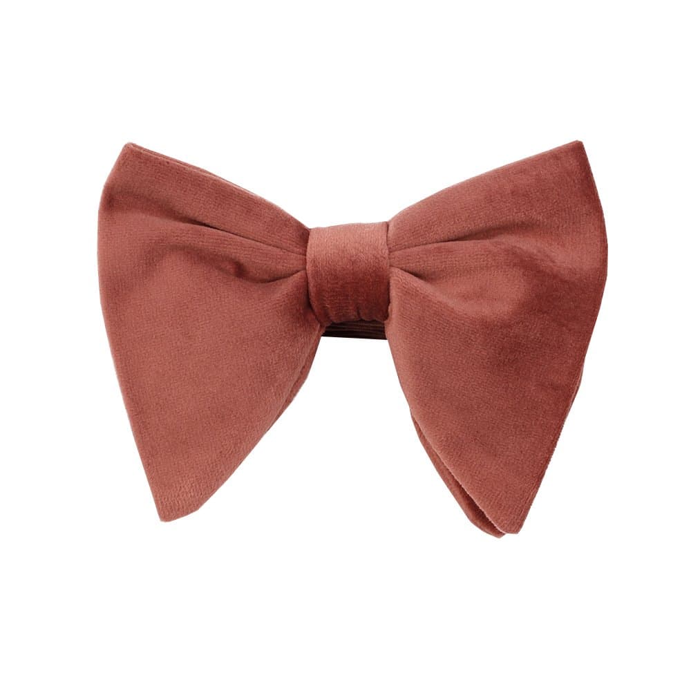 Velvet Bow Tie Mens Pre-Tied Satin Formal Tuxedo Big Bowtie