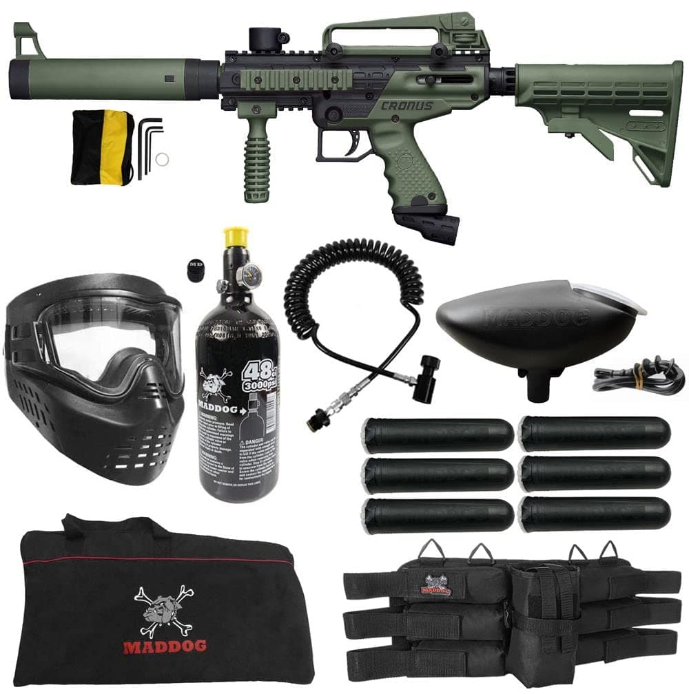 Maddog Tippmann Cronus Tactical Corporal Paintball Gun Marker Starter Package