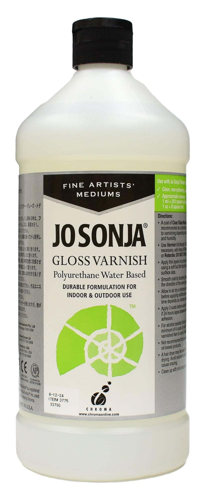 Polyurethane Varnish Gloss - 32oz Bottle
