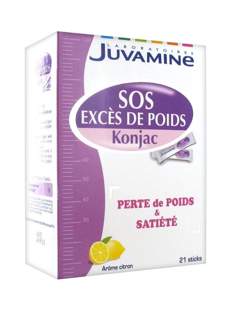 Juvamine SOS Excess of Weight Konjac 21 Sticks