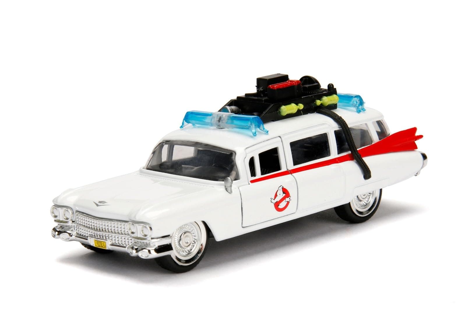 Toys Hollywood Rides 1: 32 Diecast Ghostbuster Ecto-1,White