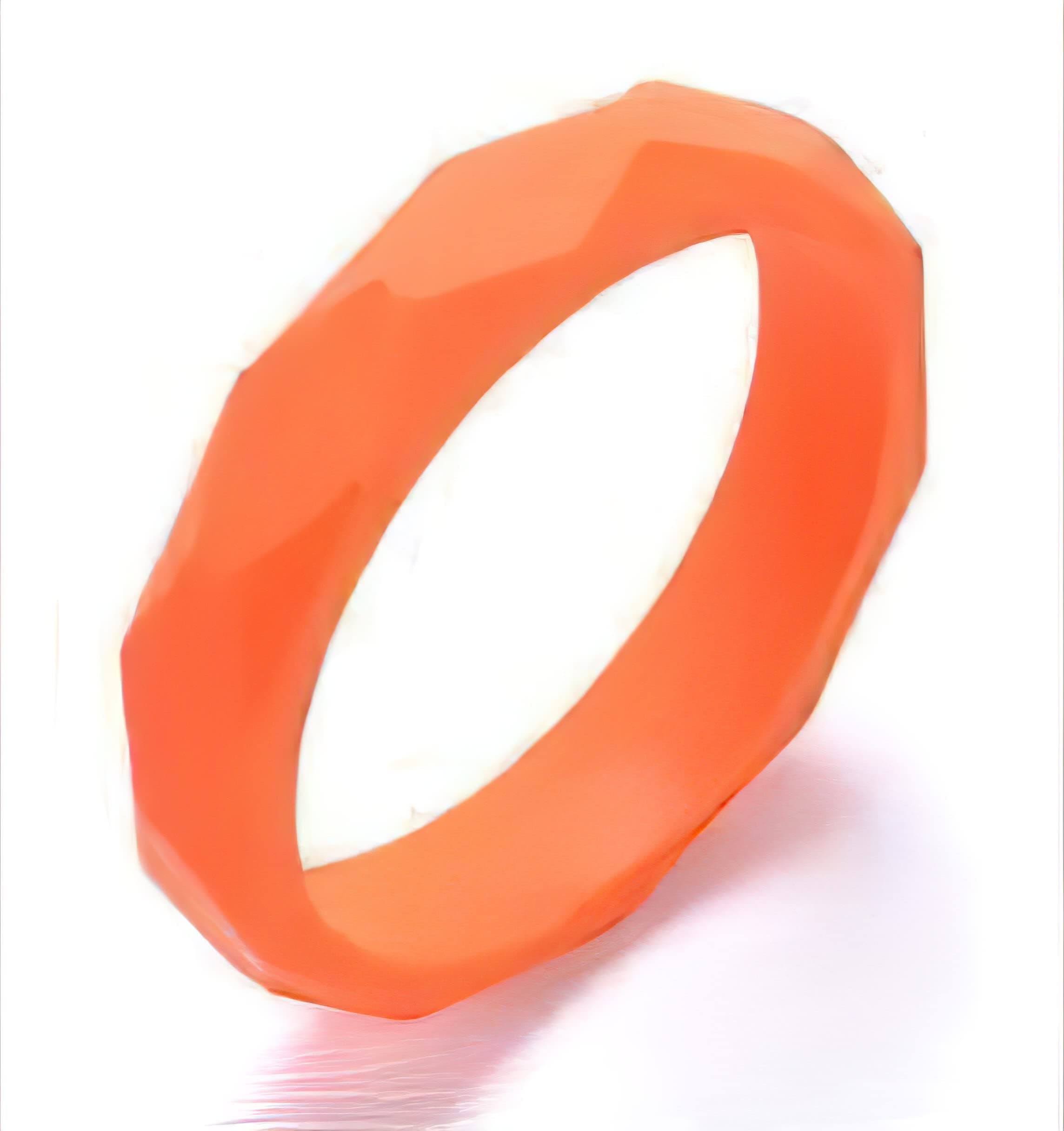 Chuchumz Chewy Bracelet Chewelry Autism ADHD Biting Sensory Child Baby Teething Chew Toy Children Orange