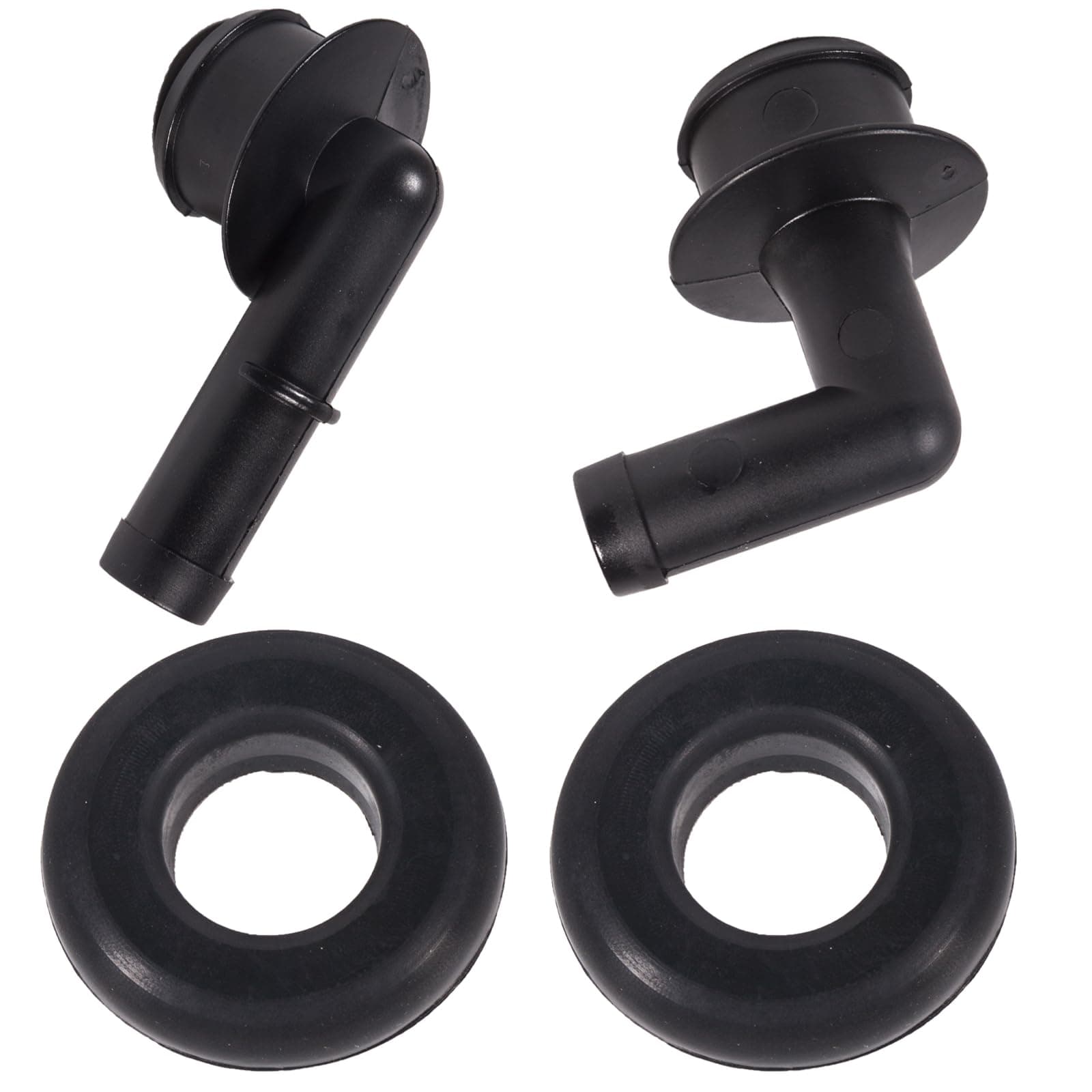 53013360AA For Jeep Grand Cherokee 4.0 PCV Valve 2000 2001 2002 2003 2004 Grand Cherokee Vent Valve Elbow & Grommet PCV CCV Vent Crankcase Vent Hose 4.0L 00 01 02 03 04 53030497 02946079.