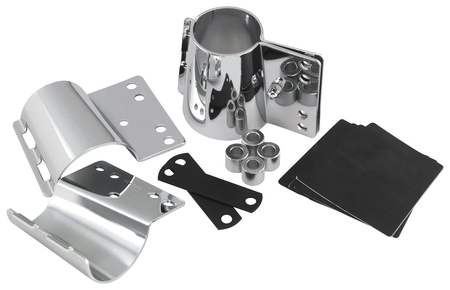 National Cycle Switchblade Mount Kit Chrome for Suzuki C109R