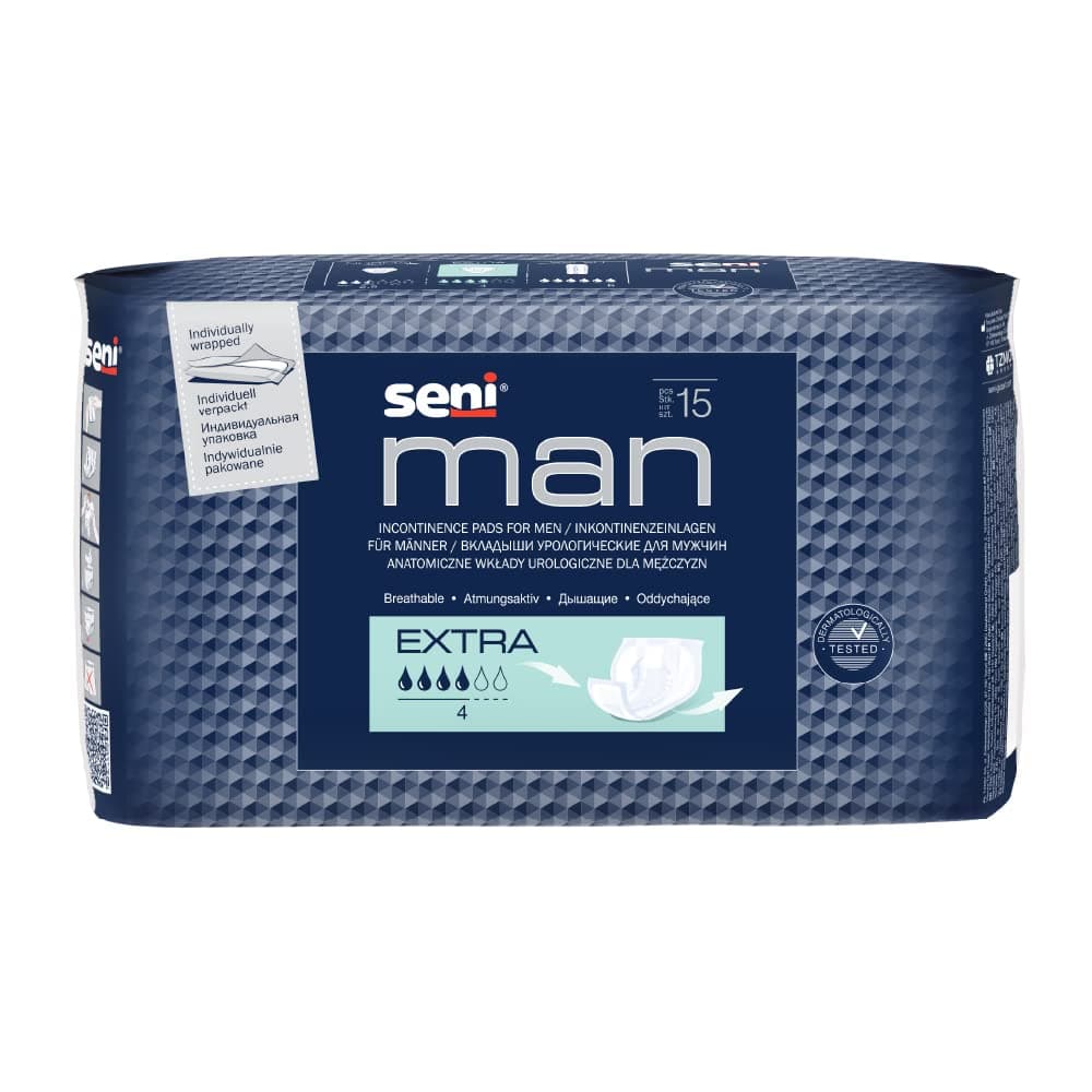 Man Extra Leakage Men's Nappy Pack of 15 - Pack of 2
